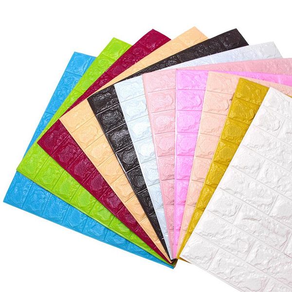 

wallpapers 5pc3d wallpaper diy marble sticker waterproof stickers wall papers home decor kids room 3d self-adhesive brick