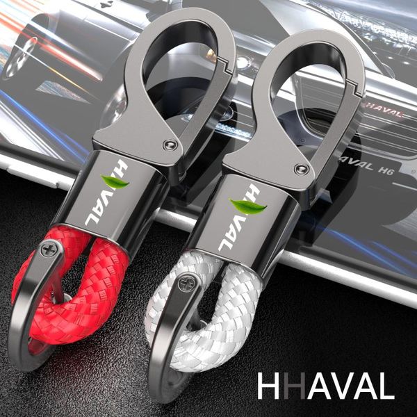 

keychains gejoys car keychain for haval key accessories keyring, Silver