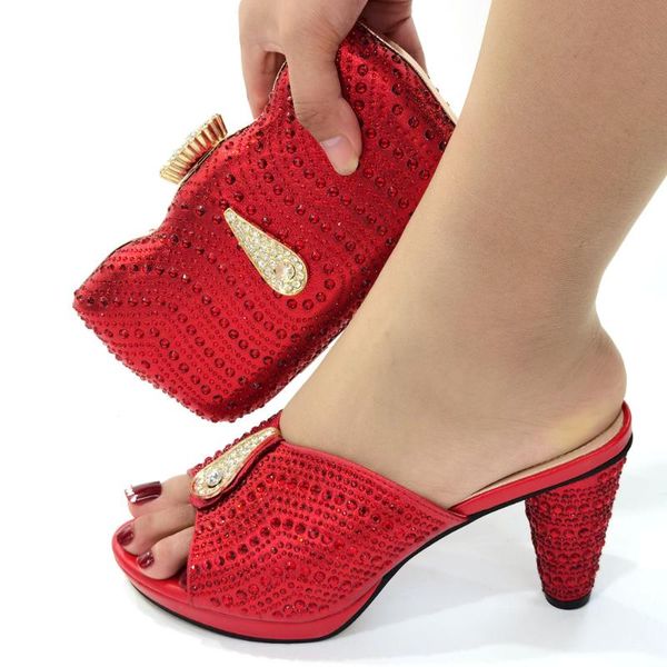 

dress shoes doershow african matching and bags italian in women nigerian party shoe bag sets set sjb1-2, Black
