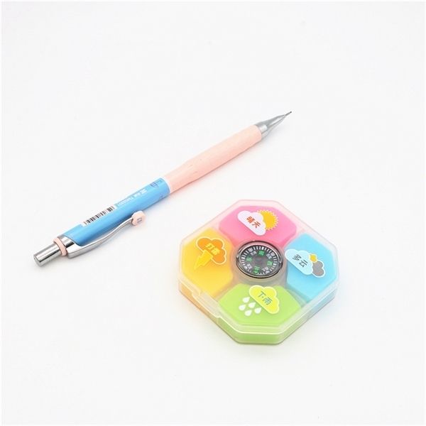 

cute compass jelly 4 sticks/set creative gum for children students learn paper