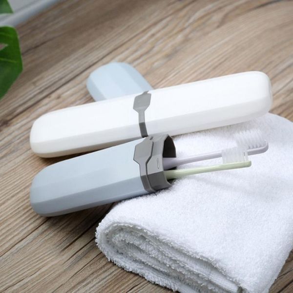 

toothbrush holders 1pc household portable travel box storage bag camping wash cup holder toothpaste rack hiking