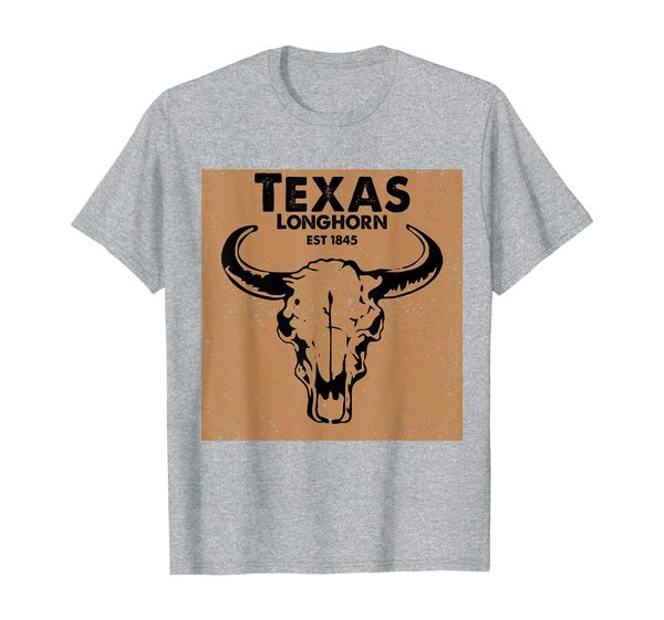 

vintage texas longhorn bull cattle lovers for men and women t-shirt, White;black