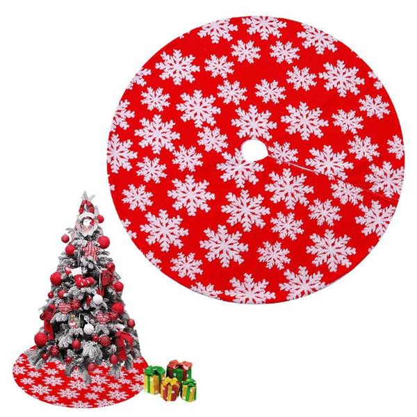 

christmas decorations tree skirt snowflake xmas carpet merry ornament year navidad home decor