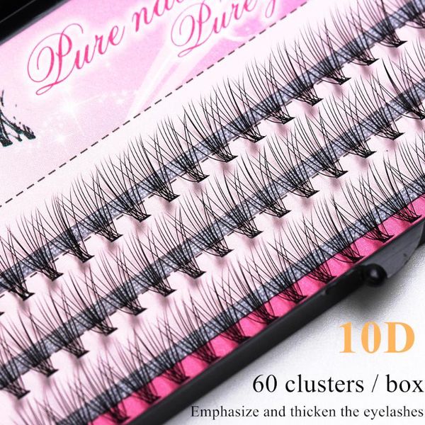 

false eyelashes 1 box cluster eyelashes,thick individual eyelash extension bunches professional makeup