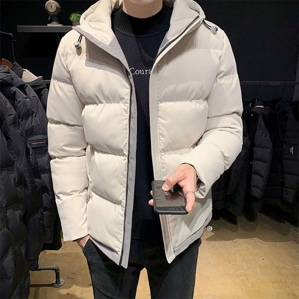 

2020 new down jacket men's short warm and thickened coat korean fashion cool winter wear, Black;brown