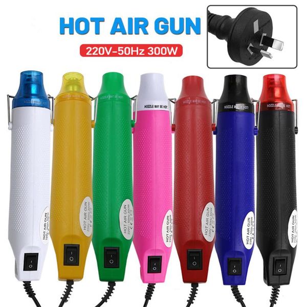 

professional hand tool sets 220v 300w heat gun plug industrial electric air kit heatguns shrink plastic wrap blower heater