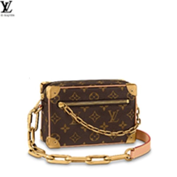 

mini retro messenger handbags brand soft trunk handbag designer chain one shoulder luxury box bag men lmgj iconic bags m68906 handles sh, Red;black