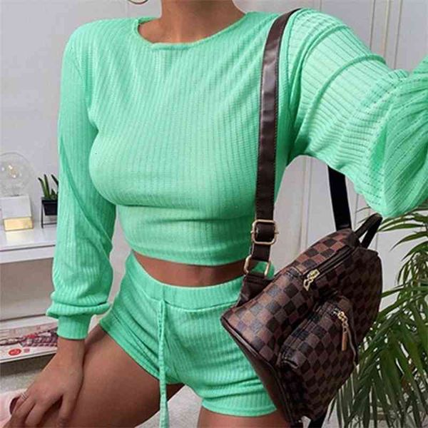 

casual dresses european and american summer women's wear round collar long sleeve shirt shorts two suit xyxw, Black;gray