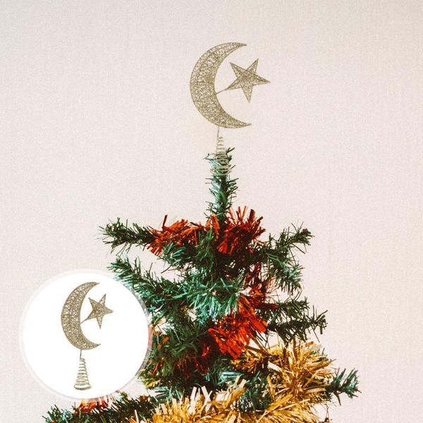 

christmas decorations tree star er xmas moon ornament indoor party decor