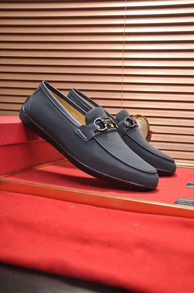 

loafers mens luxury dress shoes brown design dress coiffeur plus size luxury men office shoes slip dress 2020 classic shoes men formal, Black