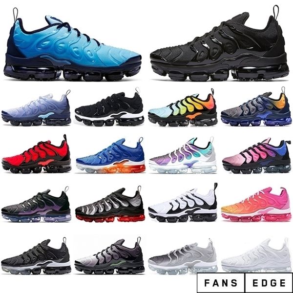 

tn running shoes for men women chaussures triple black white be ture hyper violet light current blue mens trainer outdoor sports sneaker