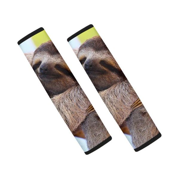 

safety belts & accessories pinup angel sloth pattern non fade car seat belt covers durable auto seatbelt shoulder pad washable vehicle strap