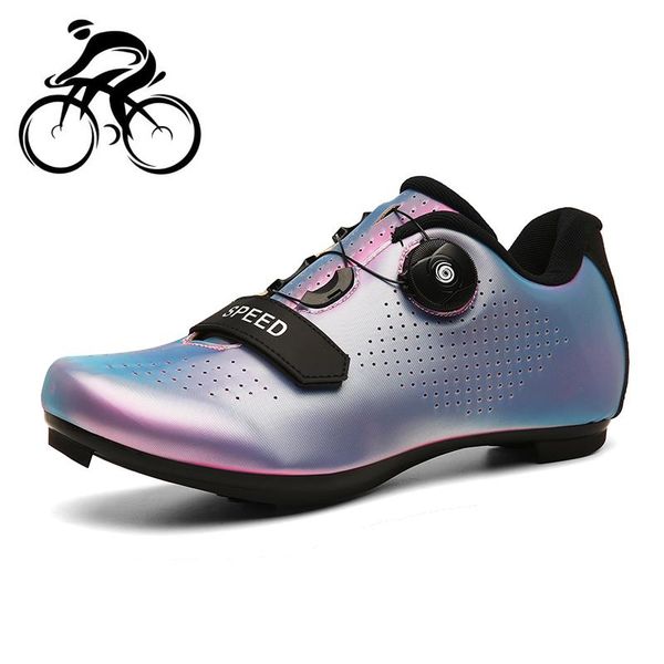 

cycling footwear 2021 shoes men road bike male mountain bicycle sneakers woman self-locking professional breathable bicicleta, Black