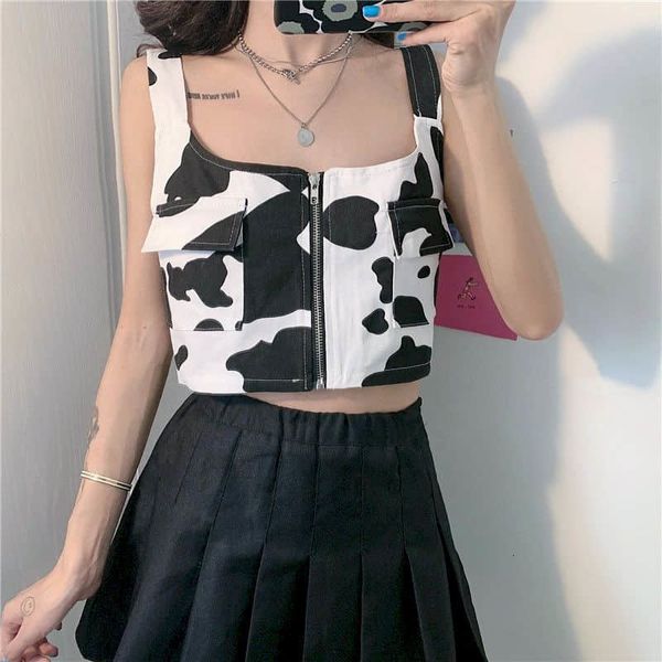 

2021 new korean version of harajuku bf pure cotton cow style work with tools thin women's jacket qra4, Black;white