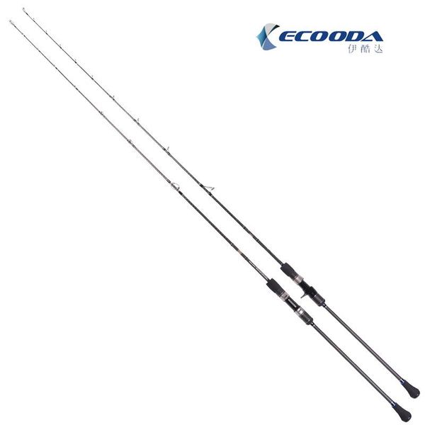 

ecooda slow jigging rod exclusive eunsj spinning/casting boat rod 1.83/1.91 60-360g fuji accessor 2sec/1sec fuji guidesand reel