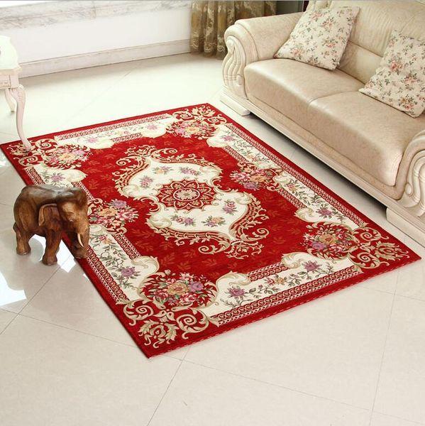 

carpets classic red queen living rug slip ties salon room bedroom carpet and