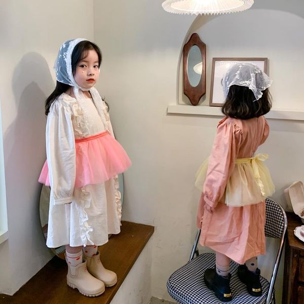 

girl's dresses baby girl sweet princess dress 2021 children korean style fashionable ruffled clothing fashion, #9358, Red;yellow