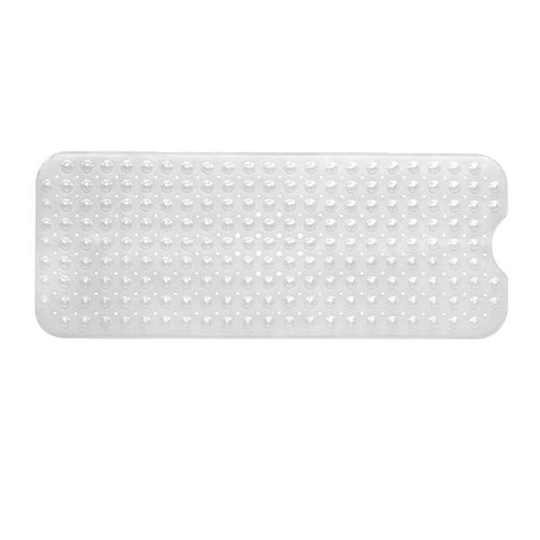 

bath tub shower mat with suction cups machine washable bpa-eco-friendly