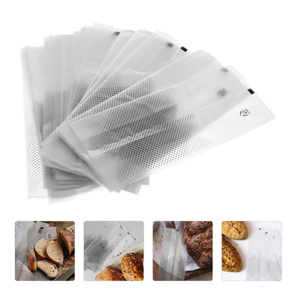

gift wrap 200pcs homemade dessert bags exquisite bread wrapping (assorted color)