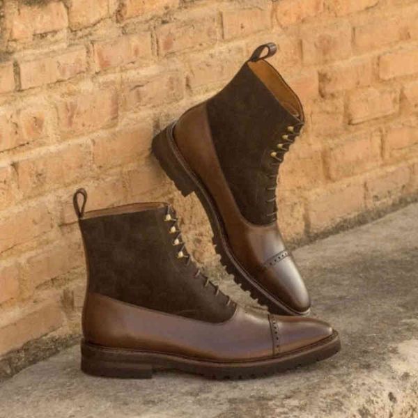 

dress shoes nova moda de costura do plutÃ´nio masculino versÃ¡til rendas acima alta parte superior martin botas retro europeu e americano negÃ³, Black