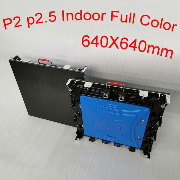 

special offer indoor rgb led video wall p2 p2.5 hd rental led display board 640x640mm die-cast aluminum cabinet shenzhen store