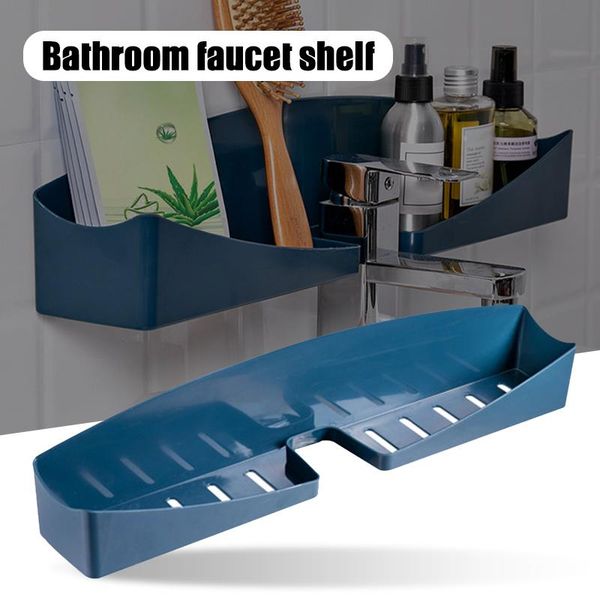 

kitchen faucets economical bathroom hole-seamless wall-mounted shelves storage rack suction wall ds99