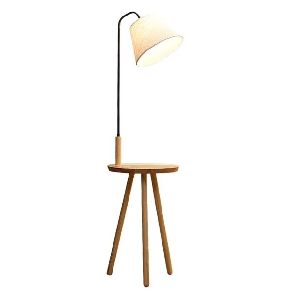

led nordic floor lamps modern wood bedroom floor light fixture lighting creative deskdecoration light vertical lamp