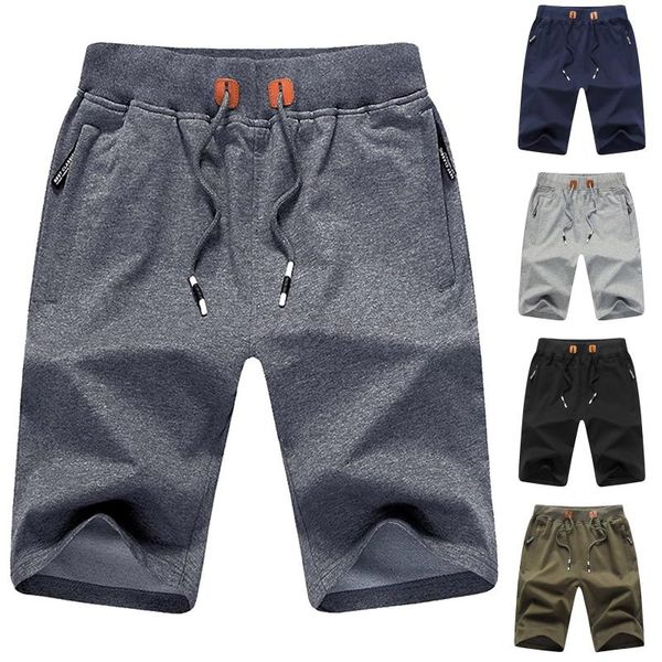 

men's shorts for men pocket loose casual elastic waist quick dry breathable drawstring washed vintage man 2021 soft, White;black
