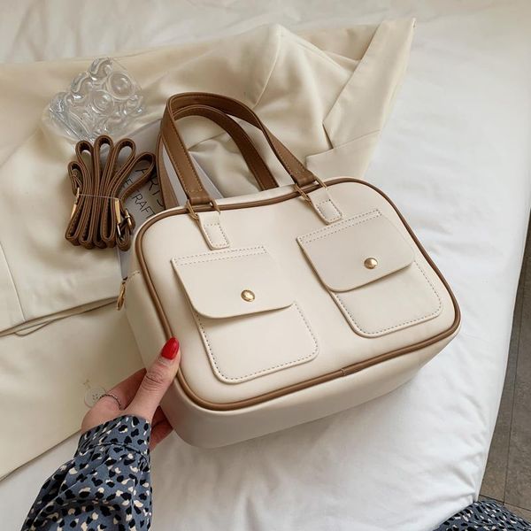 

evening bags ladies fashion crossbody 2021 high capacity retro shoulder bag handbag female quality pu leather women messenger