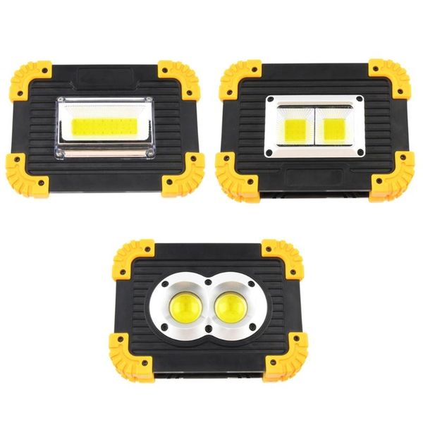 

portable lanterns l9nb multipurpose led emergency super bright work light rechargeable spotlight for outdoor camping lamp