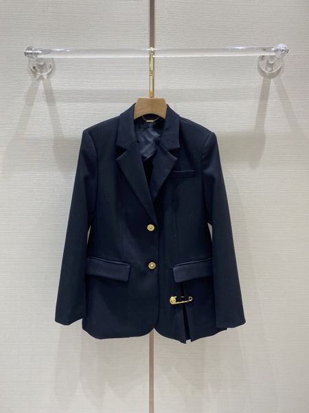 

milan runway jackets 2021 autumn winter long sleeve lapel neck women's designer coats brand same style outerwear 1010-19, Black;brown