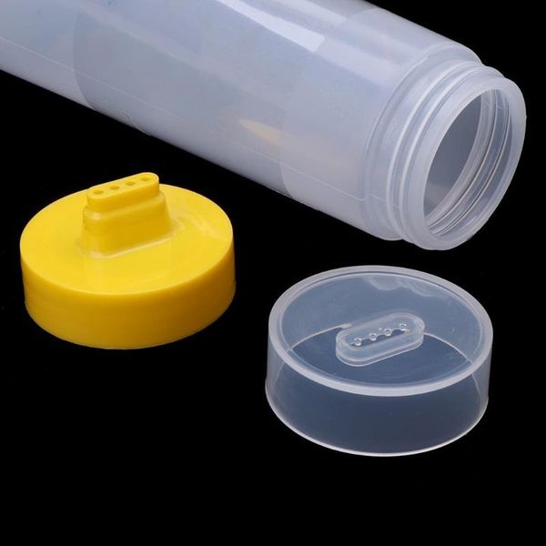 

seasoning bottle 250ml sauce vinaigrette ketchup plastic salad dressing squeeze storage bottles & jars