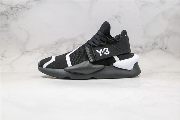 

mens kaiwa designer sneakers kusari ii fashion y3 women shoes trendy lady y3 casual trainers size 3645 d0809, Black