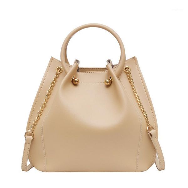 

evening bags 2021 fashion women handbag pu leather small shoulder brand designer ladies casual a main black bucket style