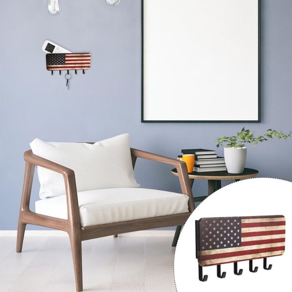 

1 pc decorative hat hook retro key chain hook mask practical bag