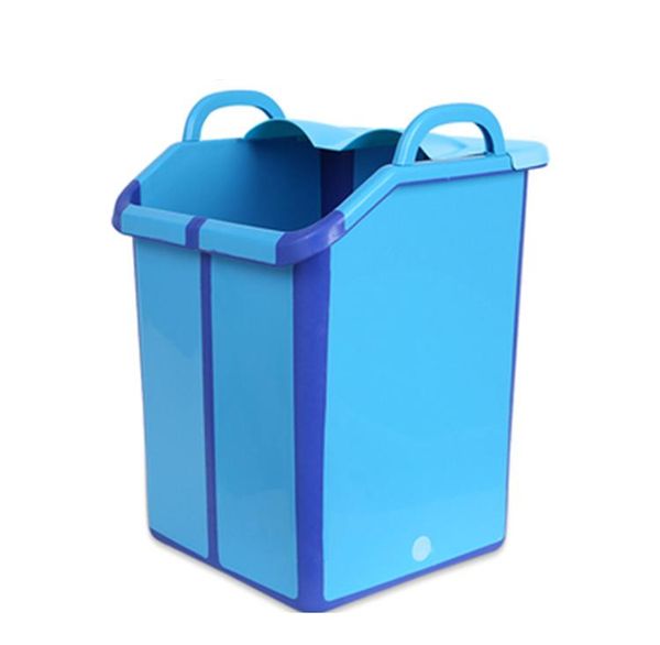 

bathing tubs & seats folding high water to soak the foot barrels massage bath bucket with cover wash footbath tub heightening de