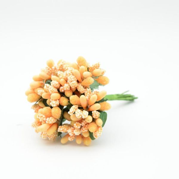 

12pcs artificial stamen flowers fake plastic christmas wreath decoration accessories for home wedding diy new ye jllsls