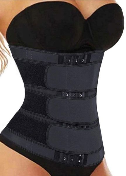 

women's shapers actloe corsets waist trainer for women fashion cincher belt body shaper, Black;white