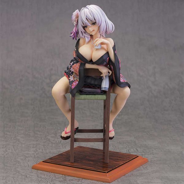 SkyTube Alphamax Kuro Kagawa Kano Ebisugawa PVC Figura Figura Brinquedo Anime Sexy Garota Figuras ADLT Coleção Modelo Brinquedos Boneca Presentes Q0722