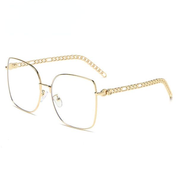 

sunglasses glasses women's box color looks thin hong kong style street retro metal, White;black