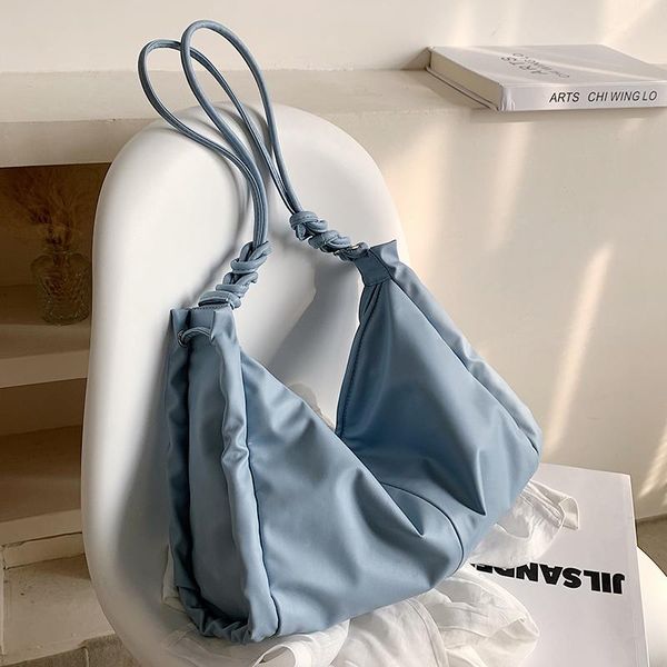 

totes small pu leather solid color crossbody shoulder bag for women 2021 trendy fashion luxury travel handbags and purses