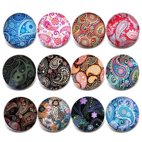 

10pcs/lot new glass snap button jewelry 18mm charms snap jewelry for 18mm snaps bracelet snap interchangeable butt qylgxm
