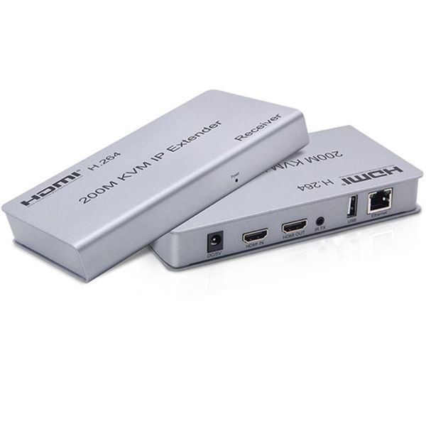 

audio cables & connectors kvm extender usb up to 200m with ir control& loop