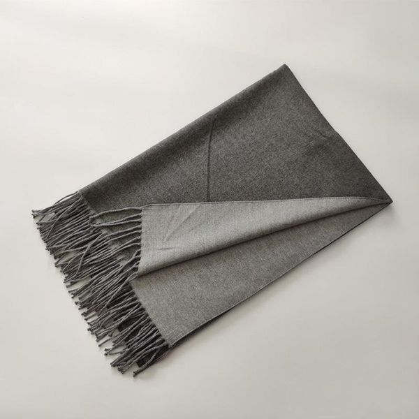 

scarves 2021 men and women scarf luxury designer classic business cashmere scraf soft tassel shawl wrap winter warmscarves drop, Blue;gray