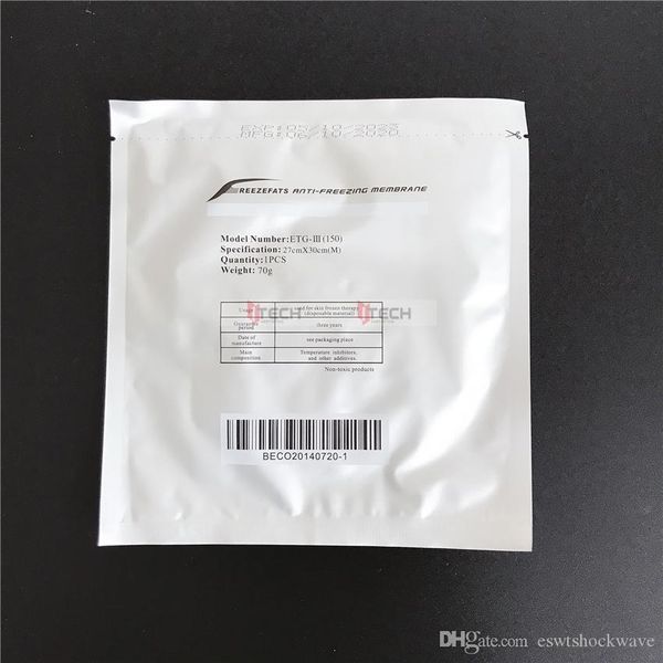 

msds dhl cryo pad anti e cryolipolysis antie membrane 110g 60g 70g for protecting skin wholesale factory