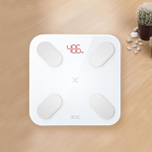 

smart scales weighing floor bathroom scale bluetooth led body fat digital balanza corporal home items df50bs