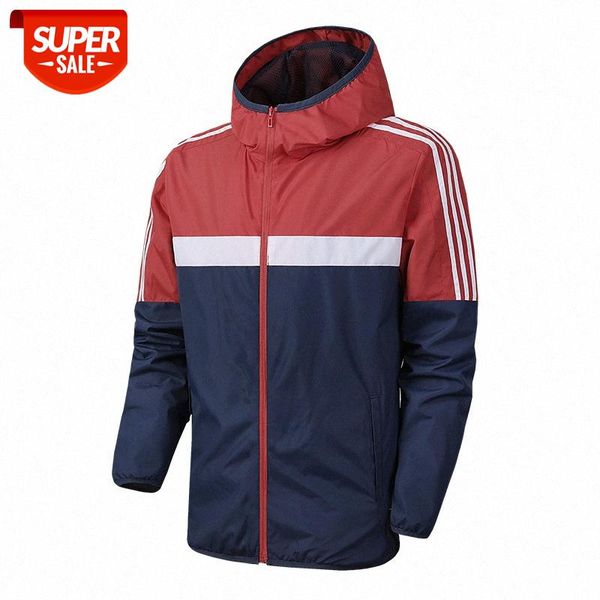 

spring and autumn jacket male korean student three-bar sports baseball uniform self-cultivation trend stitching #ac6p, Black;brown