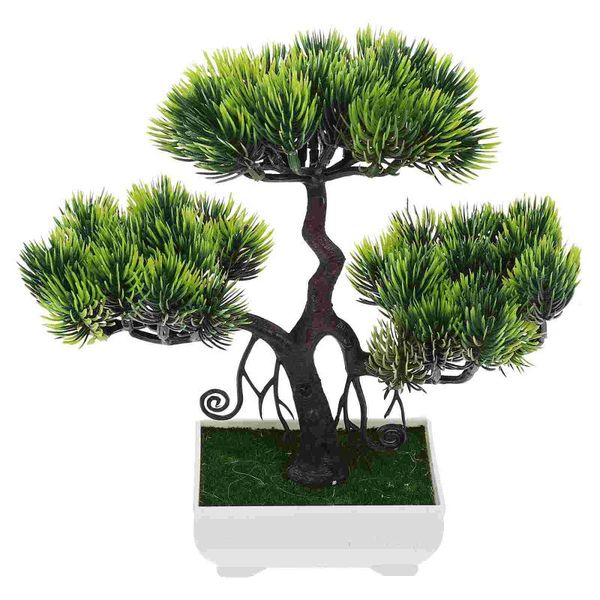 

decorative flowers & wreaths 1pc artificial plant household greenery decoration (green)