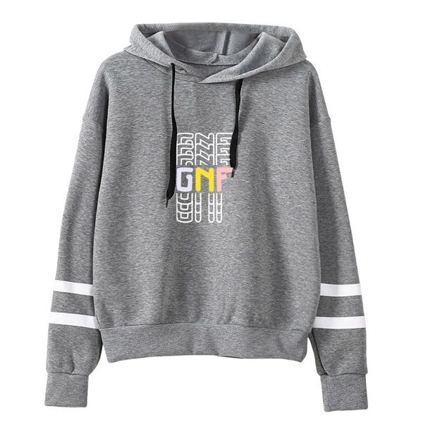 

men's hoodies & sweatshirts georgenotfound print autumn and winter holiday preppy streetwear style men/women kawaii shoulder sleeve fle, Black