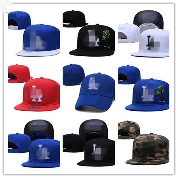 

2021 men angeles in black color size fitted flat hats fashion football caps hip hop design baseball full closed cap, Blue;gray
